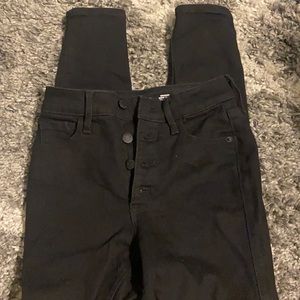 Old Navy jeans, size 0, no rips